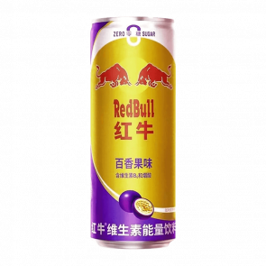 Напиток Энергетический Red Bull Passion Fruit Zero Sugar 330ml - Retromagaz