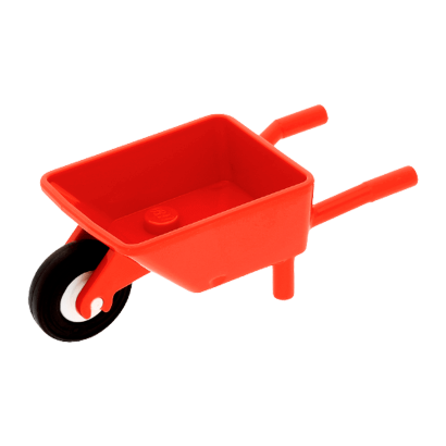 Хоз. Инвентарь Lego Wheelbarrow Frame 98288c01 4646527 3464 4296997 59895 4516843 Red Б/У - Retromagaz