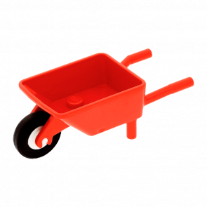 Хоз. Инвентарь Lego Wheelbarrow Frame 98288c01 4646527 3464 4296997 59895 4516843 Red Б/У