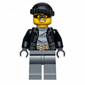 Фігурка Lego Police 973pb1550 Bandit Male Mask City cty0462 1 Б/У