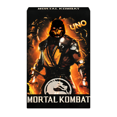 Настільна Гра UNO: Mortal Kombat - Retromagaz