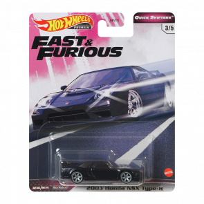 Машинка Premium Hot Wheels 2003 Honda NSX Type-R Fast & Furious 1:64 GJR80 Black