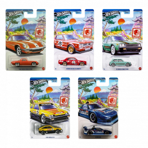 Набор Тематическая Машинка Hot Wheels J-Imports 2024-1 HWR57 5шт