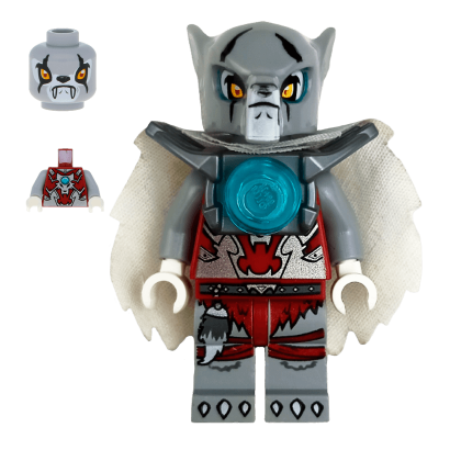 Фигурка Lego Wolf Tribe Worriz Legends of Chima loc038 Б/У - Retromagaz