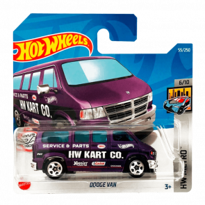 Машинка Базова Hot Wheels Dodge Van Metro 1:64 HCT63 Purple - Retromagaz