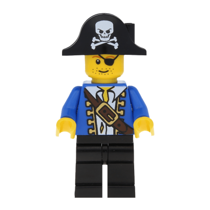 Фигурка Lego Pirates Pirate Blue Jacket Adventure pi102 Б/У - Retromagaz