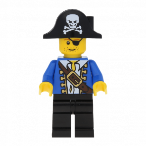 Фигурка Lego Pirates Pirate Blue Jacket Adventure pi102 Б/У - Retromagaz