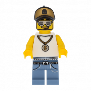 Фігурка Lego Series 3 Rapper Collectible Minifigures col041 Б/У - Retromagaz