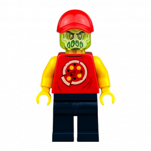 Фігурка Lego Hidden Side Possessed Pizza Delivery Man Adventure hs030 Б/У - Retromagaz