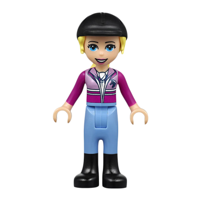 Фігурка Lego Girl Stephanie Medium Blue Pants Friends frnd285 1 Б/У - Retromagaz