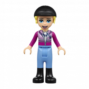 Фігурка Lego Girl Stephanie Medium Blue Pants Friends frnd285 1 Б/У