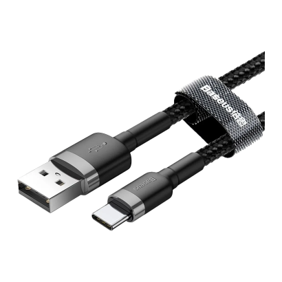 Кабель Baseus Cafule 2A USB 2.0 - USB Type-C 3m - Retromagaz