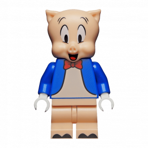 Фігурка Lego Looney Tunes Porky Pig Cartoons collt12 Б/У