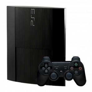 Консоль Sony PlayStation 3 Super Slim Модифікована 250GB Black + 5 Вбудованих Ігор Б/У