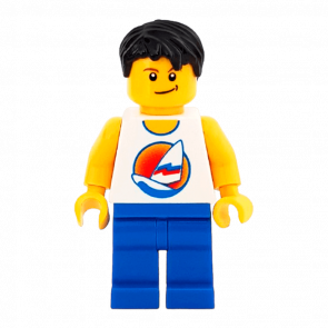 Фигурка Lego People 973px126 Surfboard on Ocean City cty0144 Б/У