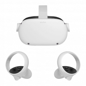 Окуляри Віртуальної Реальності Meta Quest 2 Oculus 256GB White Новий - Retromagaz