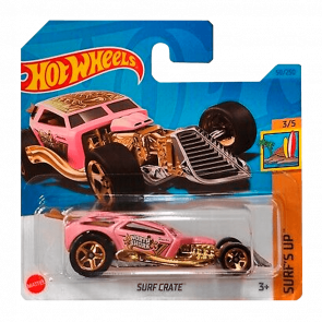 Машинка Базовая Hot Wheels Surf Crate Treasure Hunts Surf's Up 1:64 HKL06 Pink - Retromagaz