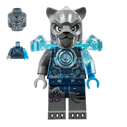 Фигурка Lego Saber-Tooth Tiger Tribe Stealthor Legends of Chima loc095 Б/У - Retromagaz