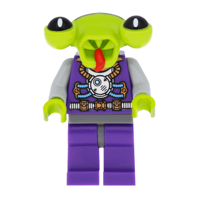 Фигурка Lego Series 3 Space Alien Collectible Minifigures col044 Б/У - Retromagaz