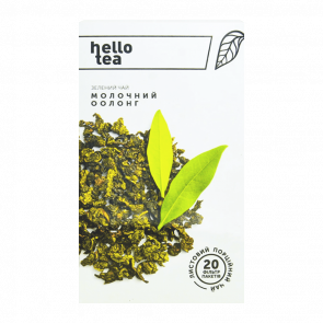 Чай Пакетированный Зеленый Hello Tea Молочный Оолонг 40g