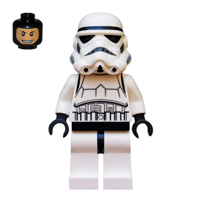 Фігурка Lego Імперія Stormtrooper Detailed Armor Patterned Head Dotted Mouth Pattern Star Wars sw0366 1 Новий - Retromagaz