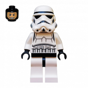 Фигурка Lego Империя Stormtrooper Detailed Armor Patterned Head Dotted Mouth Pattern Star Wars sw0366 1 Новый - Retromagaz