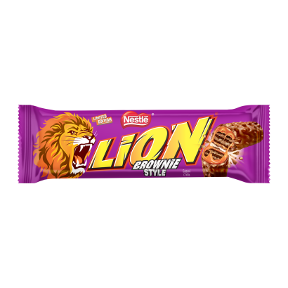 Батончик Nestle Lion Brownie Style 42g - Retromagaz