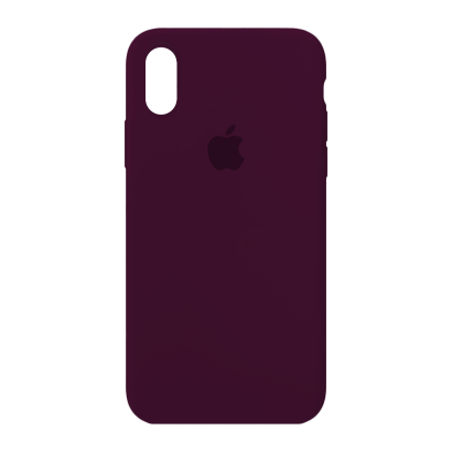 Чехол Силиконовый RMC Apple iPhone X / XS Maroon - Retromagaz