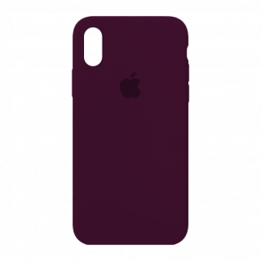 Чохол Силіконовий RMC Apple iPhone X / XS Maroon - Retromagaz