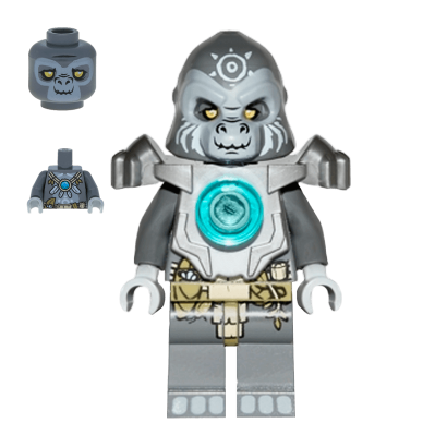 Фігурка Lego Gorilla Tribe Grumlo Legends of Chima loc048 Б/У - Retromagaz