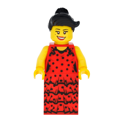 Фігурка Lego Series 6 Flamenco Dancer Collectible Minifigures col086 Б/У - Retromagaz