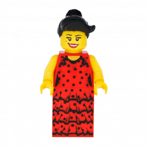 Фигурка Lego Series 6 Flamenco Dancer Collectible Minifigures col086 Б/У - Retromagaz