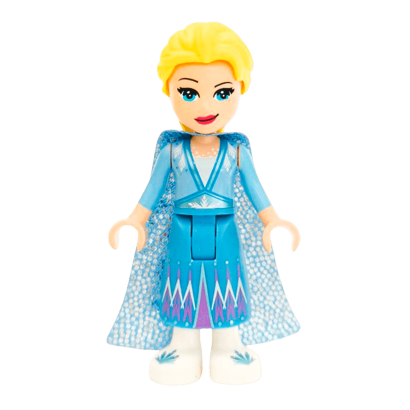 Фігурка Lego Disney Elsa Glitter Cape with Two Tails Friends dp069 1 Б/У - Retromagaz