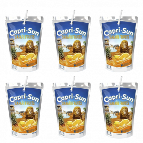 Набор Напиток Соковый Capri-Sun Safari Fruits 200ml 6шт - Retromagaz