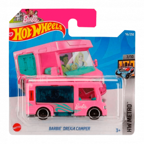 Машинка Базова Hot Wheels Barbie Dream Camper Metro 1:64 HCT79 Pink - Retromagaz