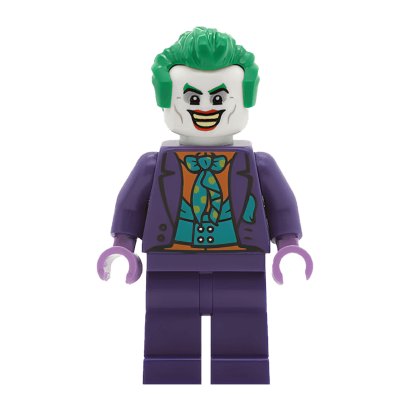 Фигурка Lego DC The Joker Dark Turquoise Bow Tie Super Heroes sh0901 Б/У - Retromagaz