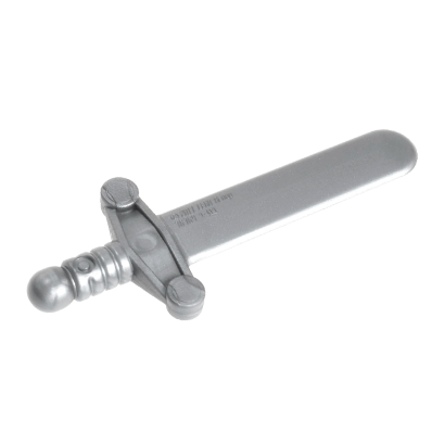 Зброя Lego Меч 4шт Shortsword Elaborate Hilt 76764 6020190 Flat Silver Б/У - Retromagaz