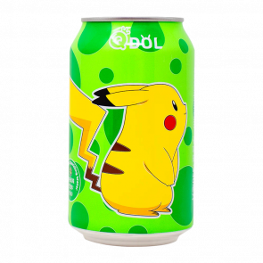 Напиток QDol Pokemon Pikachu Lime 330ml