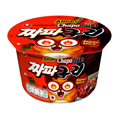 Локшина Nongshim ChapaGuri Super Spicy Гостра 114g - Retromagaz