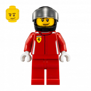 Фигурка Lego Speed Champions Ferrari Race Car Driver 1 Другое sc001 Б/У - Retromagaz