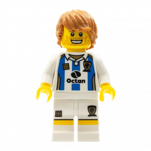 Фигурка Lego Series 4 Football Soccer Player Collectible Minifigures col059 Б/У