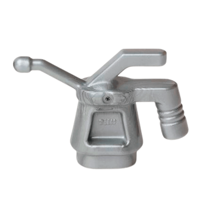 Хоз. Инвентарь Lego Oil Can Ribbed Handle 11402c 6103444 Flat Silver 4шт Б/У - Retromagaz