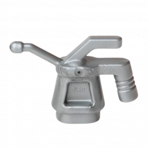 Госп. Інвентар Lego Oil Can Ribbed Handle 11402c 6103444 Flat Silver 4шт Б/У