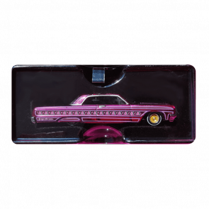 Машинка Premium Hot Wheels '64 Impala Red Line Club RLC 1:64 GLH86 Pink - Retromagaz