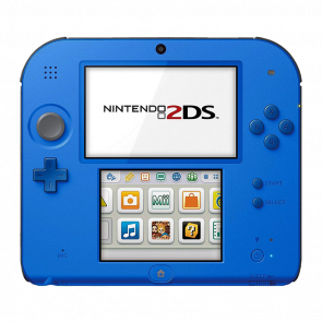 Консоль Nintendo 2DS Модифікована 32GB Blue + 10 Вбудованих Ігор Б/У