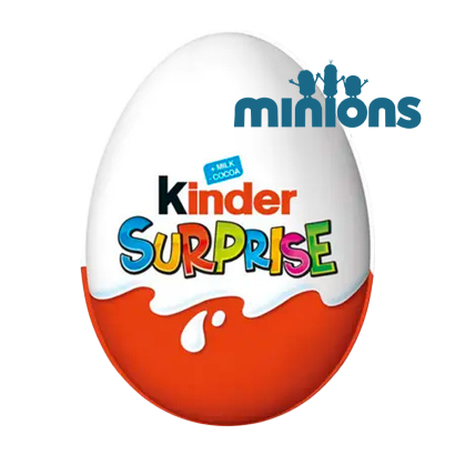 Шоколадное Яйцо Kinder Surprise Minions 20g - Retromagaz