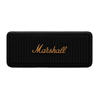 Портативна Колонка Marshall Emberton II 2 Black and Brass 20 W - Retromagaz