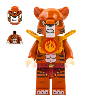 Фигурка Lego Tiger Tribe Trakkar Armor Legends of Chima loc140 Б/У - Retromagaz