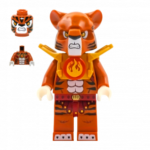 Фигурка Lego Tiger Tribe Trakkar Armor Legends of Chima loc140 Б/У