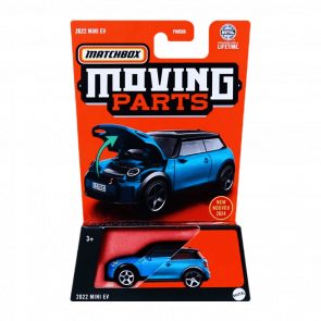 Тематична Машинка Matchbox Mini Cooper 2022 Mini EV Moving Parts 1:64 FWD28/HVM80 Blue - Retromagaz